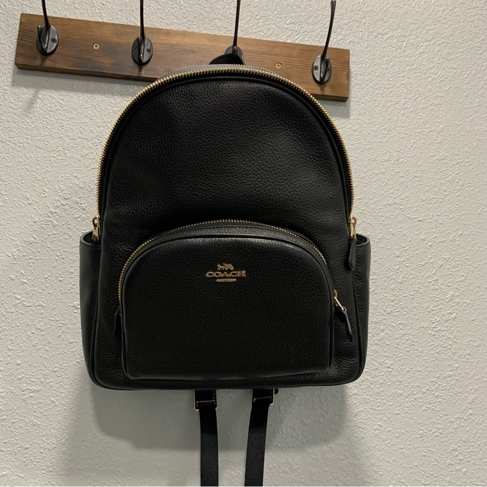Coach Black Backpack
